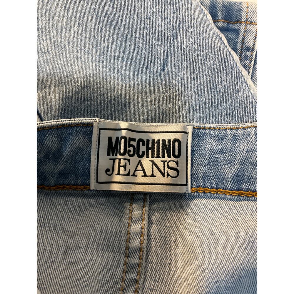 Moschino Structured Blue Button Front Bustier Dre… - image 7